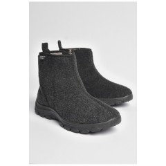 Мужские бурки на меху темно-серого цвета 187280L