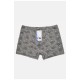 Боксери чоловічі напівбатальні темно-сірого кольору 187301L