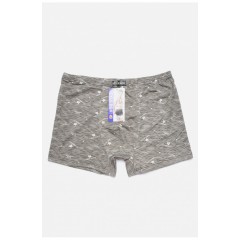 Боксери чоловічі напівбатальні сірого кольору 187306L