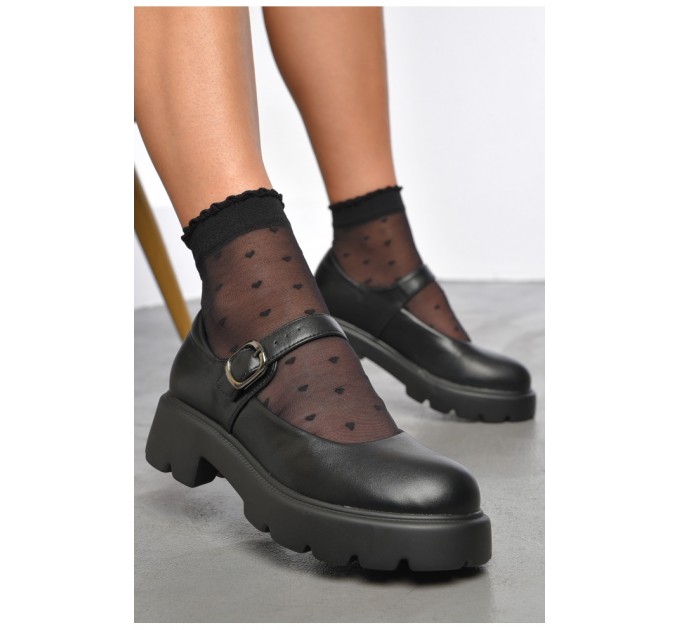 Туфлі жіночі чорного кольору 187665L