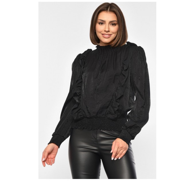 Блуза жіноча чорного кольору 187845L