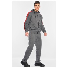 Спортивний костюм чоловічий темно-сірого кольору 188170L