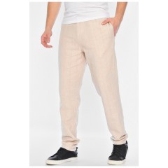 Штани чоловічі бежевого кольору 188722L