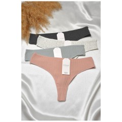 Набор стринг женских 4 штуки 188858L