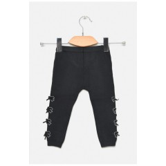 Лосіни дитячі демісезонні для дівчинки чорного кольору 189113L