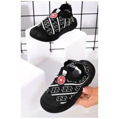 Мокасини дитячі чорного кольору 189332L