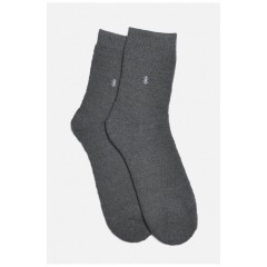 Носки мужские махровые темно-серого цвета 189388L Носки мужские махровые темно-серого цвета 189388L