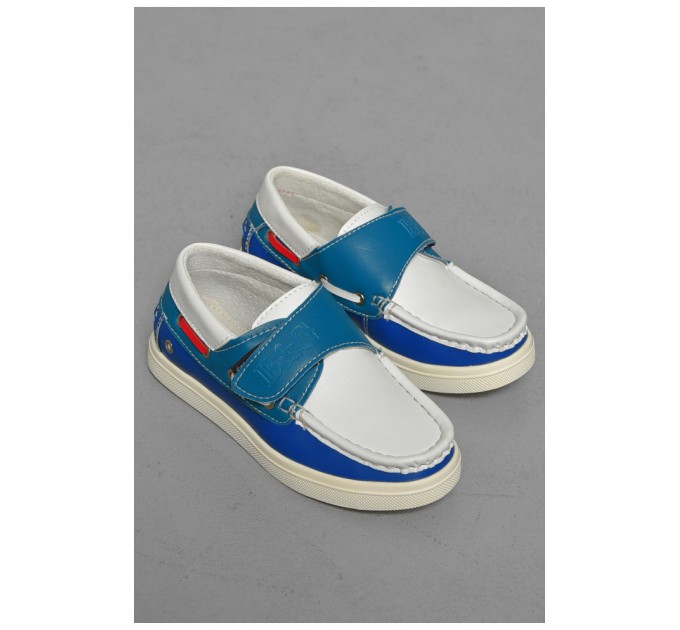 Мокасини дитячі синього кольору 189478L