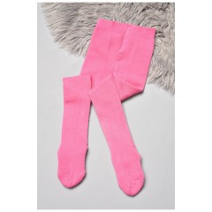 Колготи дитячі махрові для дівчинки рожевого кольору 189561L