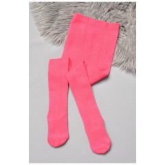 Колготи дитячі махрові для дівчинки рожевого кольору 189566L