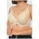 Бюстгальтер жіночий персикового кольору чашка D 189886L
