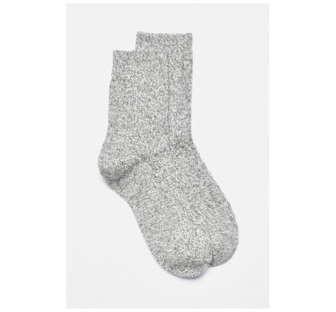 Шкарпетки жіночі на верблюжій вовні сірого кольору 190566L