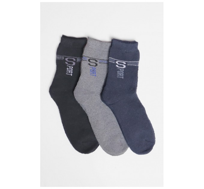 Набор носков мужских махровых 3 штуки 190666L