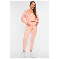 Спортивний костюм жіночий 3-ка рожевого кольору 190908L