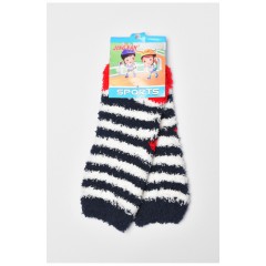 Шкарпетки дитячі травка біло-синього кольору 191096L Шкарпетки дитячі травка біло-синього кольору 191096L
