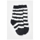 Шкарпетки дитячі травка чорно-білого кольору 191097L