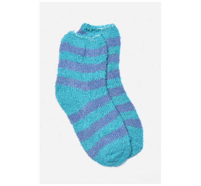 Шкарпетки жіночі травка зеленого кольору в смужку 191461L