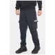 Спортивні штани чоловічі на флісі темно-синього кольору 192603L Спортивні штани чоловічі на флісі темно-синього кольору 192603L