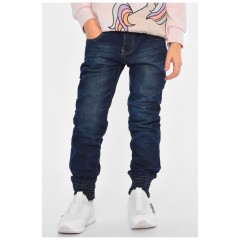 Джинсы для девочки синего цвета 193035L