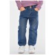 Джинси дитячі для дівчинки синього кольору 193089L