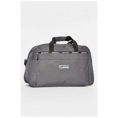 Сумка дорожня унісекс сірого кольору 194189L