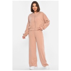 Костюм жіночий пудрового кольору 194556L