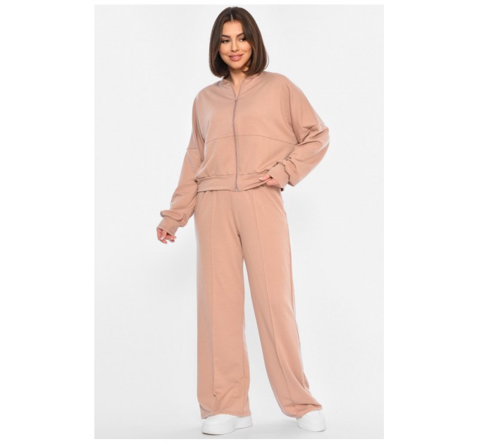 Костюм жіночий пудрового кольору 194556L