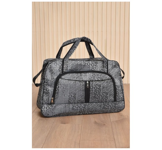 Сумка дорожня унісекс сірого кольору 194611L