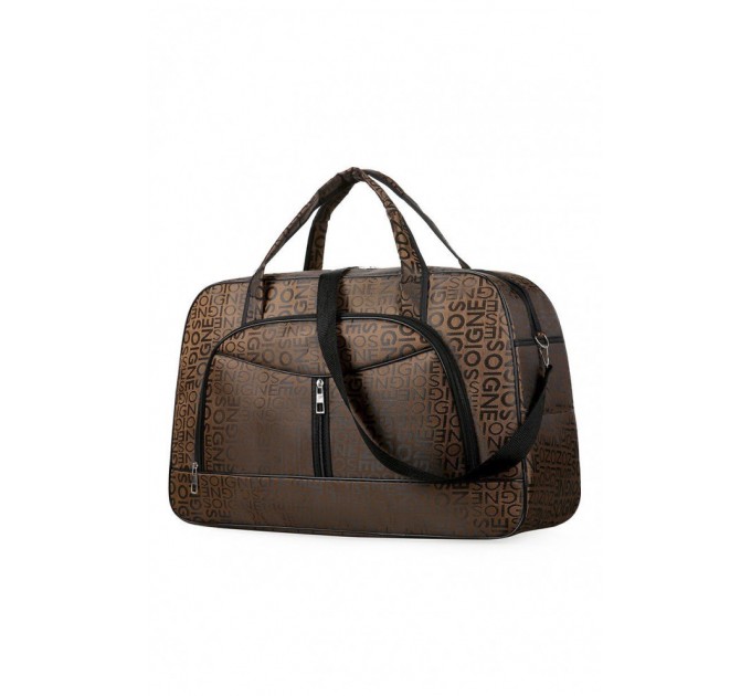 Сумка дорожня унісекс коричневого кольору 194615L