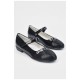 Туфлі для дівчинки чорного кольору на ліпучці 194954L Туфлі для дівчинки чорного кольору на ліпучці 194954L