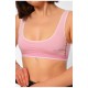 Топ жіночий пудрового кольору чашка В 195489L