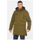 Куртка чоловіча подовжена єврозима кольору хакі 196069L