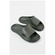 Шльопанці піна чоловічі темно-зеленого кольору 196292L