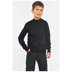 Свитер детский для мальчика черного цвета 196341L