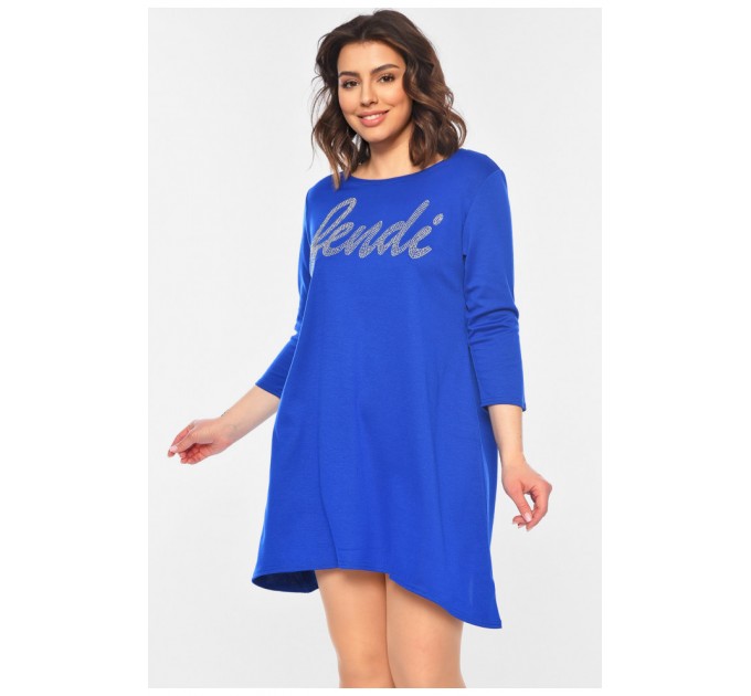 Женская туника синего цвета 197235L