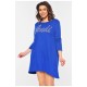 Туніка жіноча синього кольору 197235L