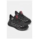 Кросівки дитячі для хлопчика текстильні чорного кольору 197286L