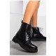 Черевики жіночі зимові чорного кольору 197556L