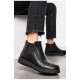 Черевики жіночі зимові чорного кольору 197561L