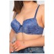 Бюстгальтер жіночий синього кольору чашка В 197629L