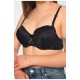 Бюстгальтер жіночий чорного кольору чашка В 197630L
