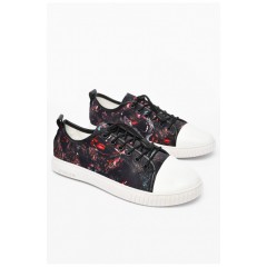 Кеди чоловічі чорного кольору на шнурівці 197859L