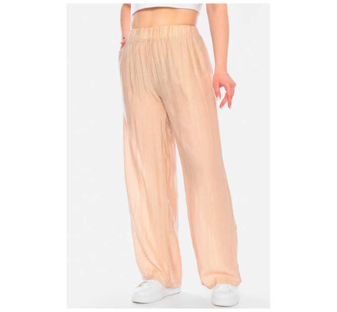 Брюки женские бежевого цвета 198166L