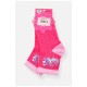 Носки детские демисезонные малинового цвета с рисунком 198418L