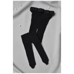 Колготи дитячі для дівчинки чорного кольору 198597L