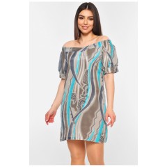 Платье женское серого цвета 199108L