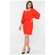 Платье женское красного цвета 199403L