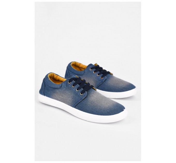 Кеди чоловічі синього кольору 199631L