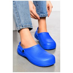 Крокси жіночі синього кольору 199792L