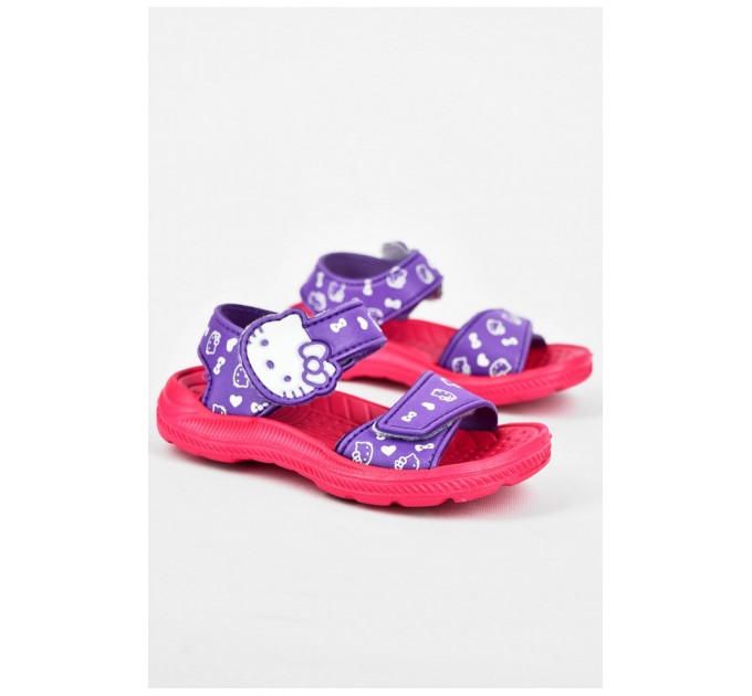 Босоніжки дитячі піна рожево-фіолетового кольору 200022L